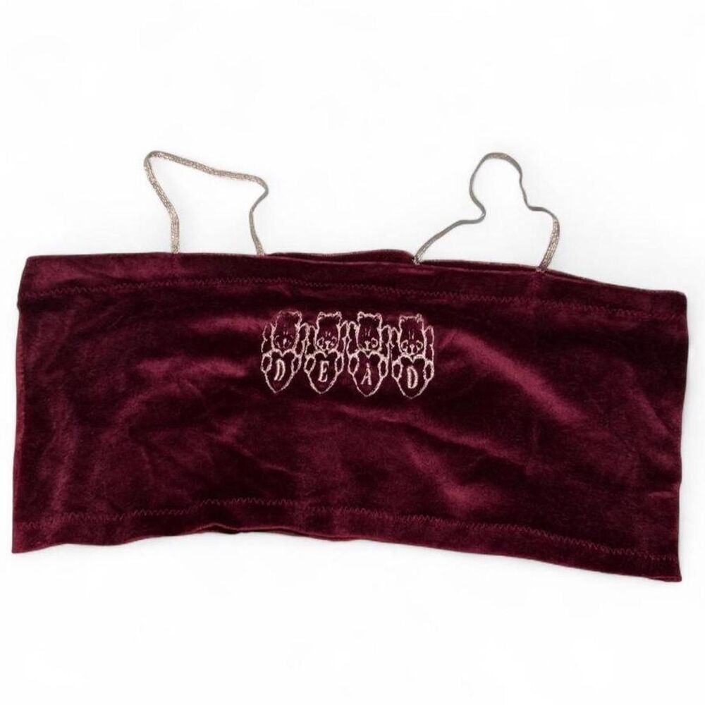 Handmade Women's Dead Teddy Crop-top